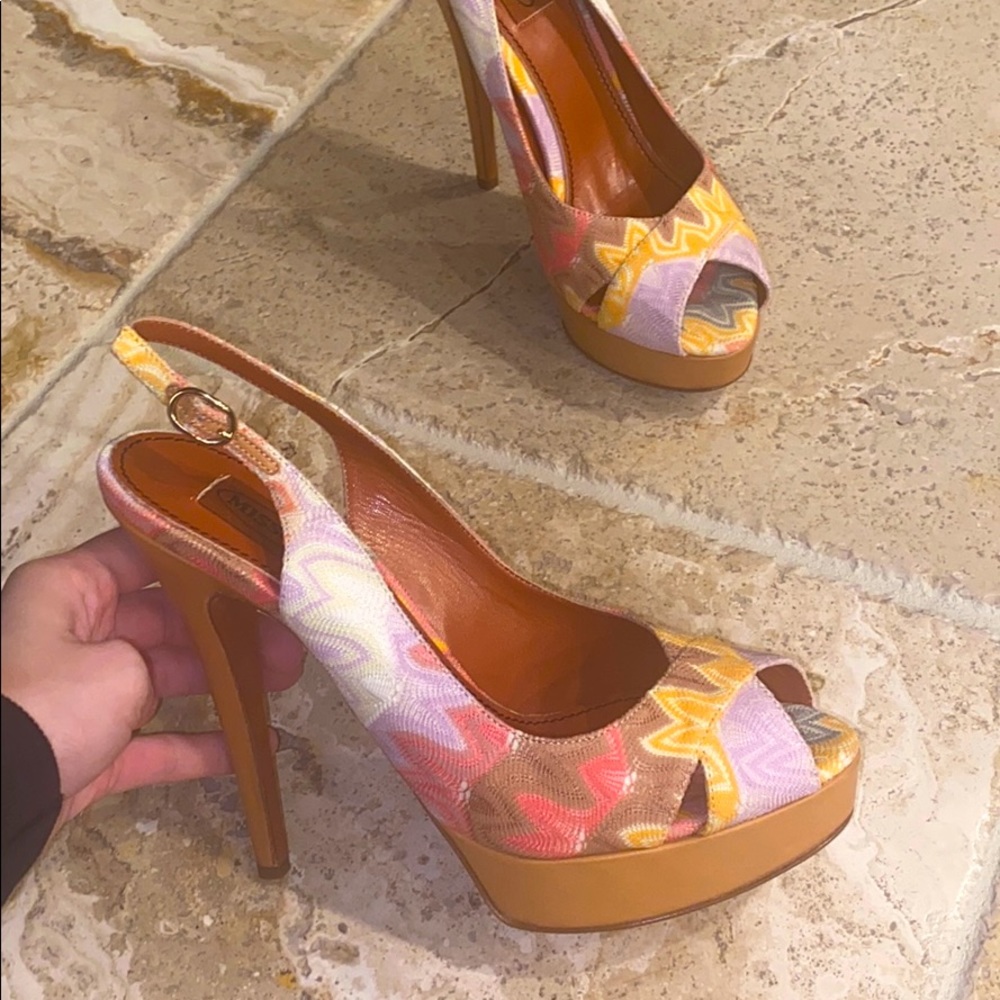 missoni size 8 heels